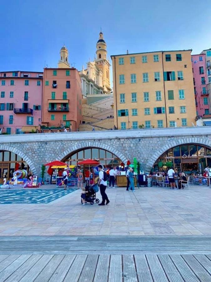 Le Mattoni 2 Lägenhet Menton Exteriör bild