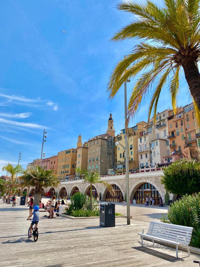 Le Mattoni 2 Lägenhet Menton Exteriör bild