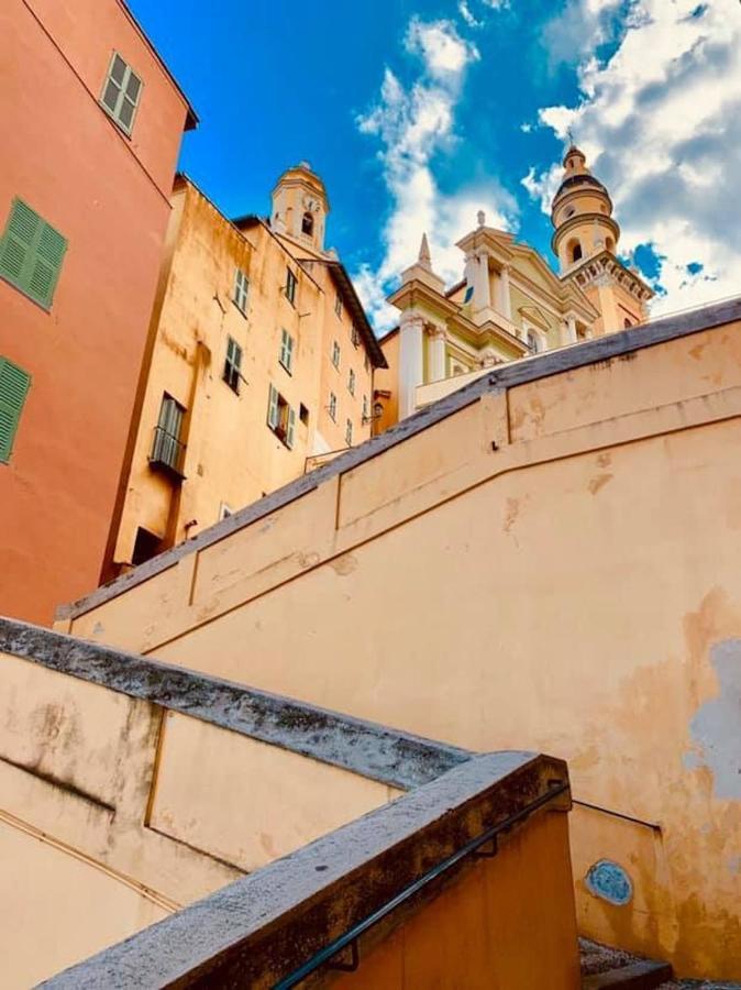 Le Mattoni 2 Lägenhet Menton Exteriör bild