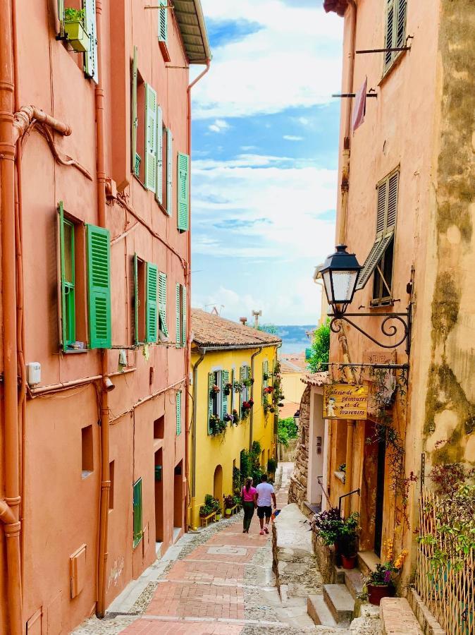 Le Mattoni 2 Lägenhet Menton Exteriör bild