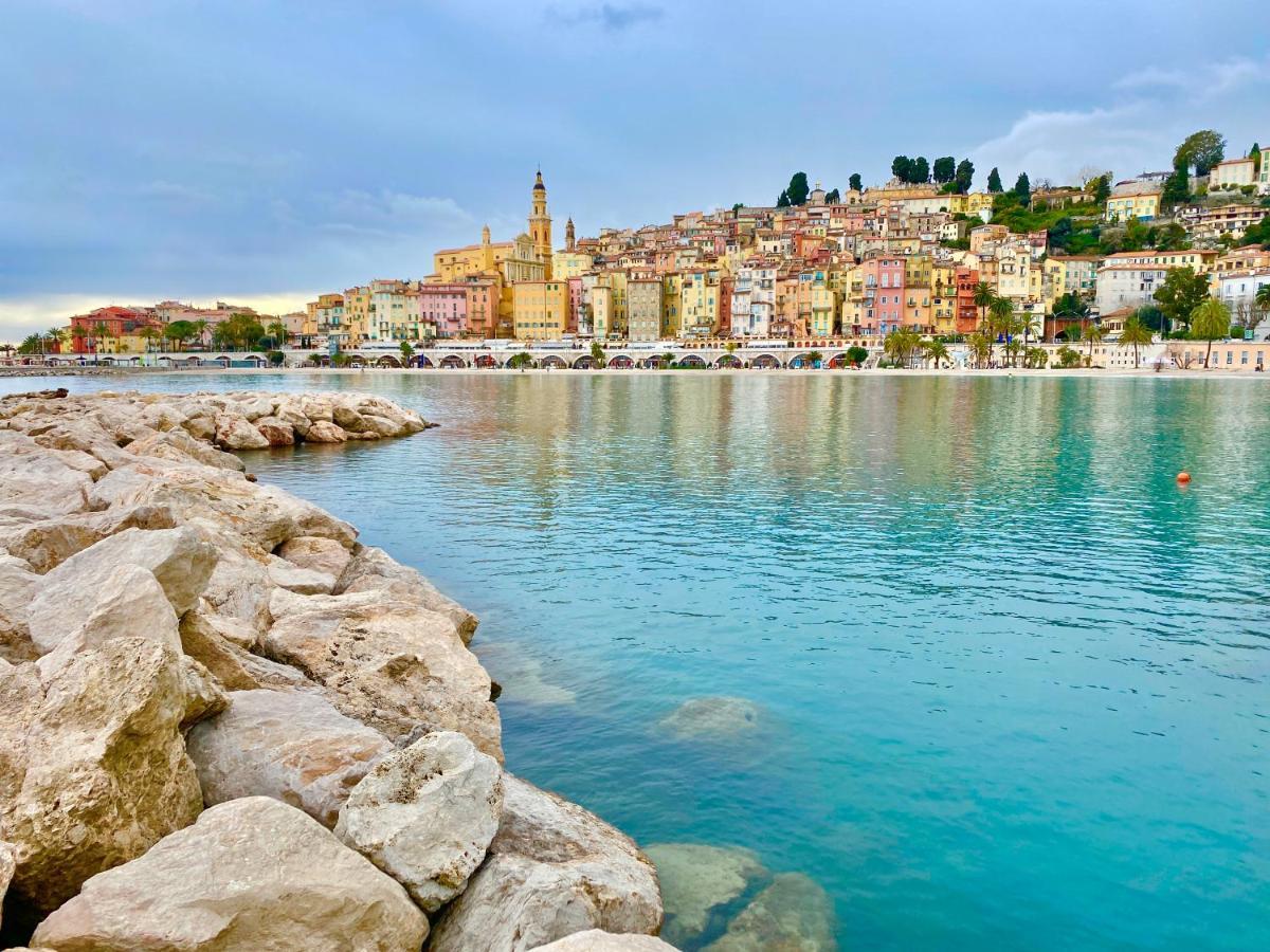 Le Mattoni 2 Lägenhet Menton Exteriör bild